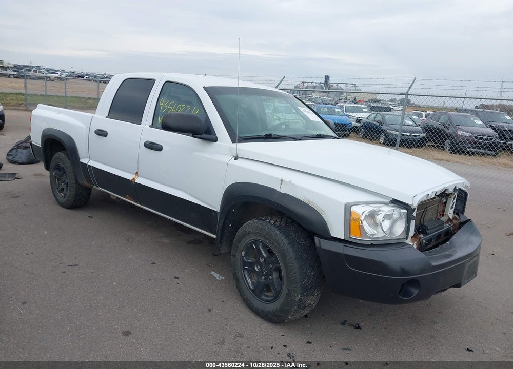 2007 DODGE DAKOTA SLT VIN: 1D7HW48P17S263564