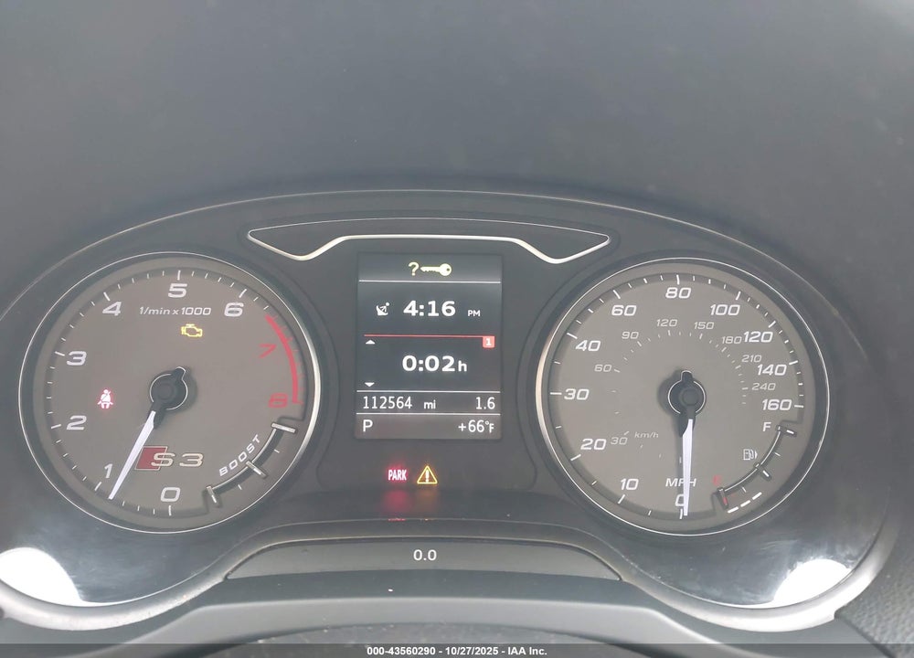 2015 AUDI S3 VIN: WAUBFGFF5F1093416