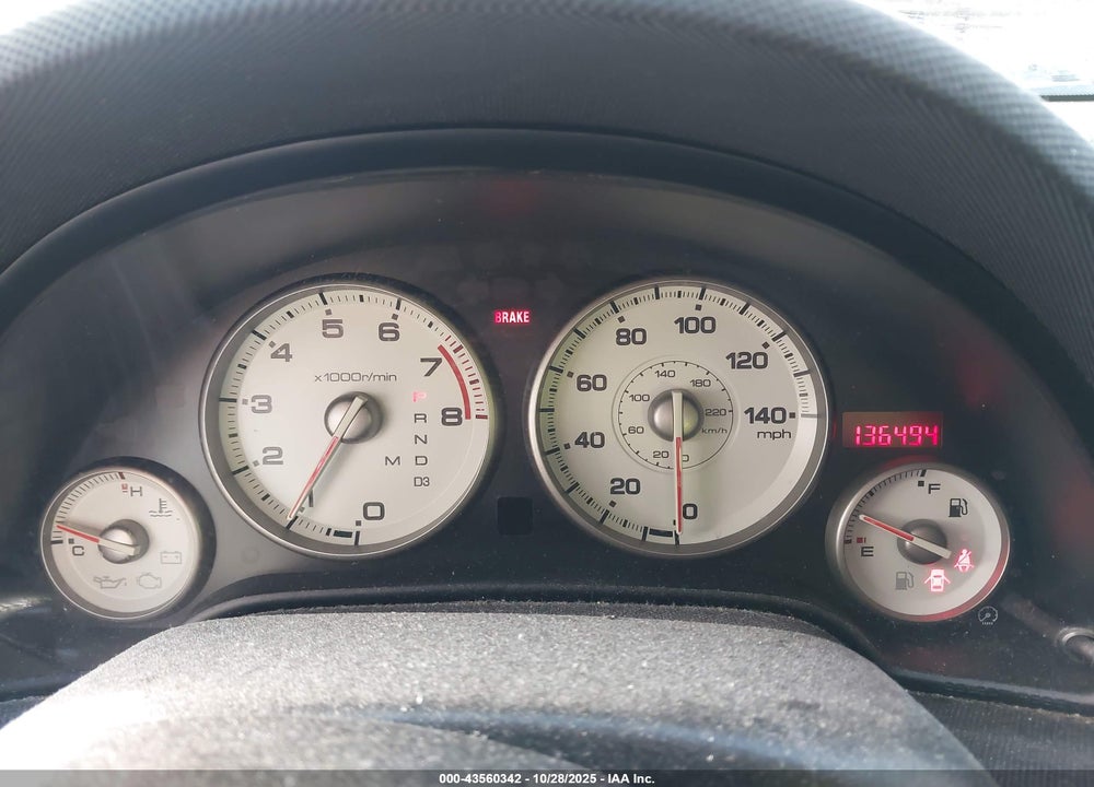 2006 ACURA RSX VIN: JH4DC54866S015586