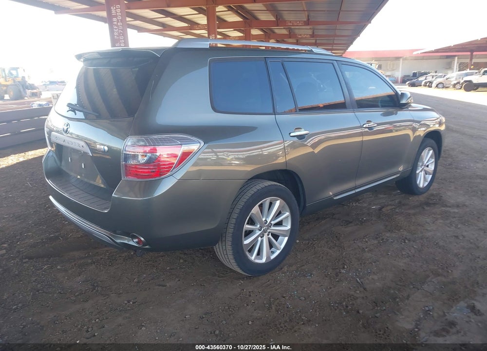2008 TOYOTA HIGHLANDER HYBRID VIN: JTEEW44A982006079