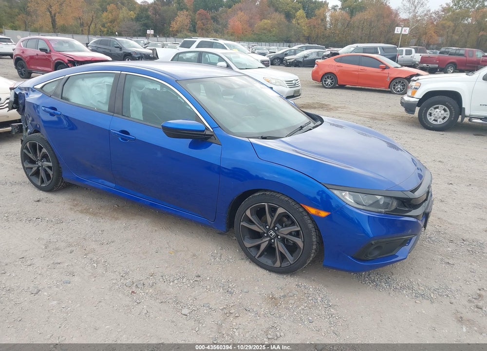 2021 HONDA CIVIC SPORT VIN: 2HGFC2F83MH501235