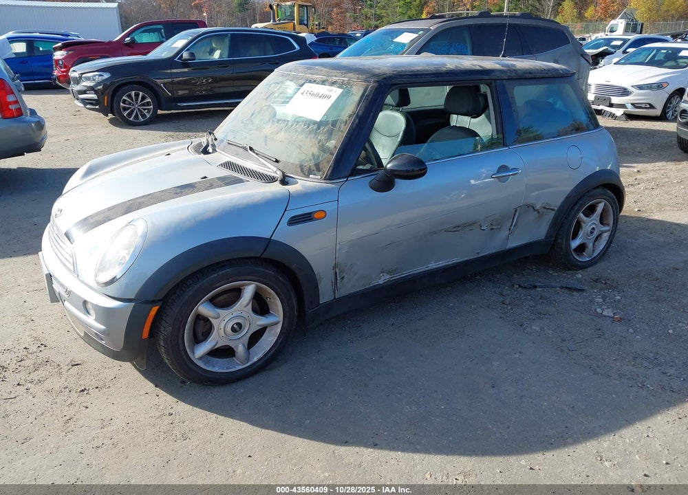 2002 MINI COOPER VIN: WMWRC33472TC37004