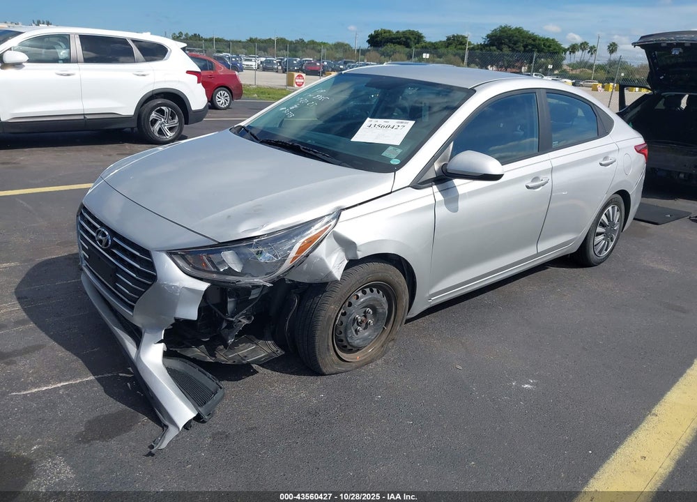 2022 HYUNDAI ACCENT SE VIN: 3KPC24A67NE158755