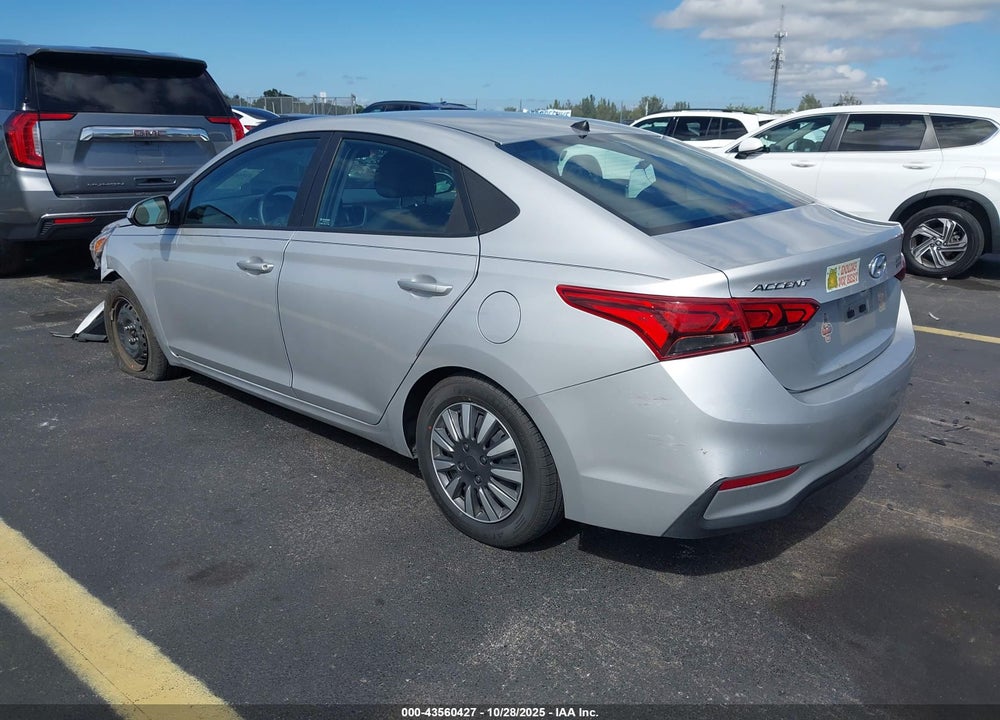2022 HYUNDAI ACCENT SE VIN: 3KPC24A67NE158755