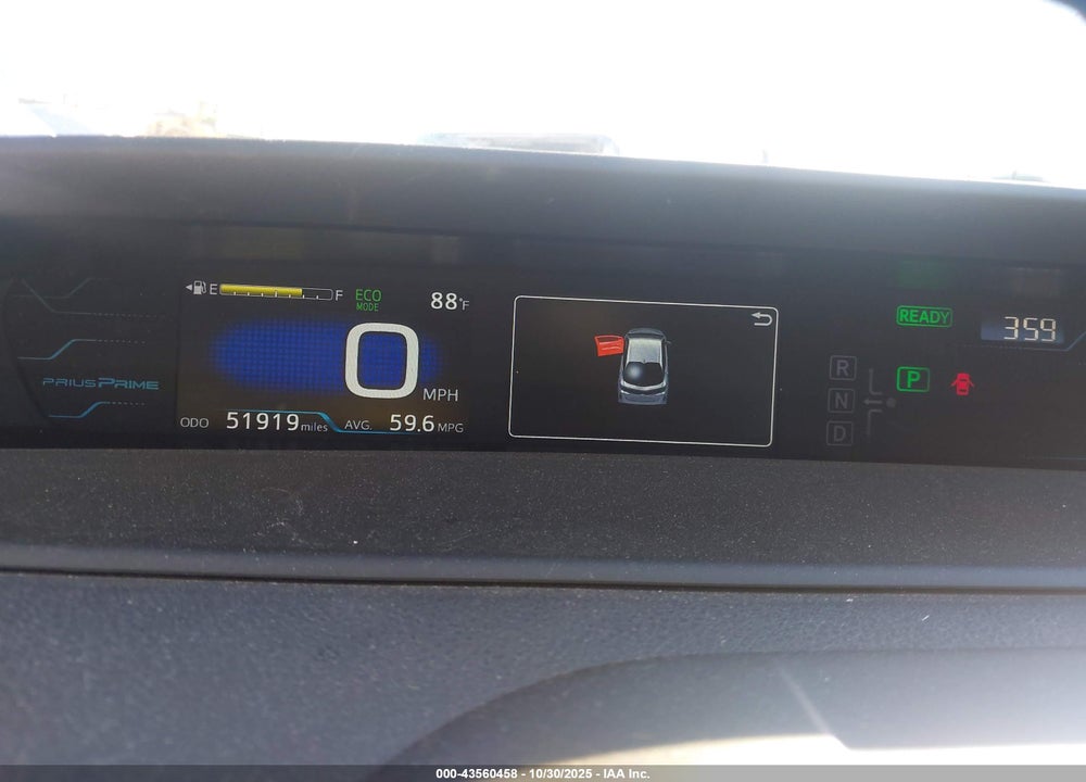 2019 TOYOTA PRIUS PRIME VIN: JTDKARFP8K3114439