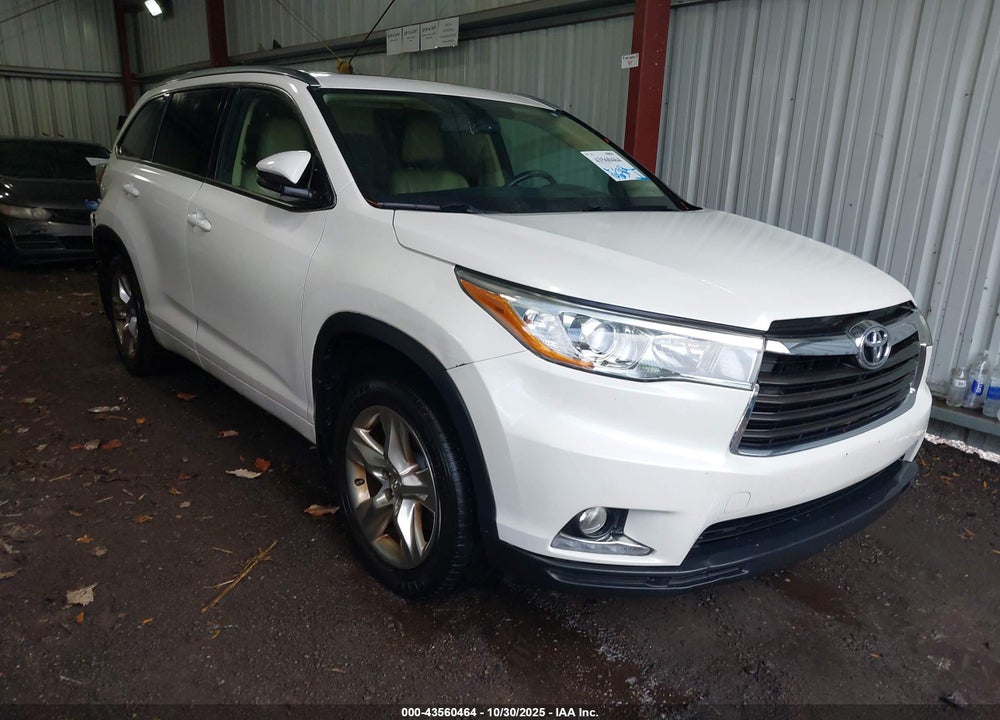 2014 TOYOTA HIGHLANDER LIMITED V6 VIN: 5TDDKRFH2ES053199