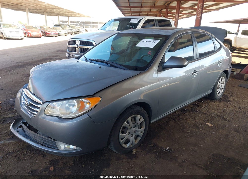2010 HYUNDAI ELANTRA GLS VIN: KMHDU4ADXAU031244