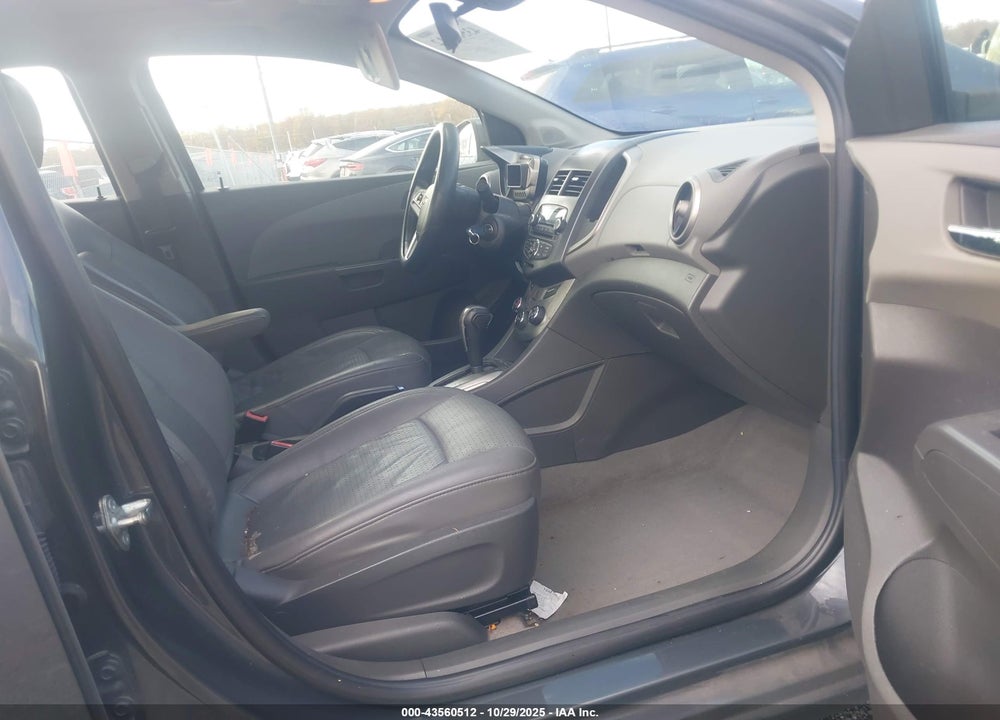 2012 CHEVROLET SONIC LTZ VIN: 1G1JE5SH0C4227653