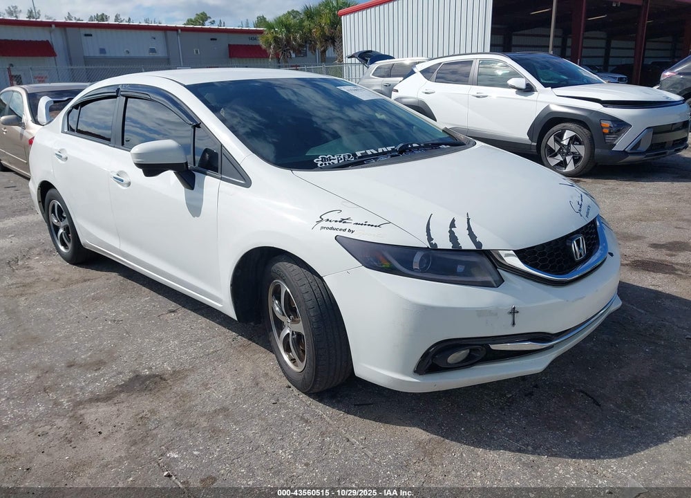 2015 HONDA CIVIC SE VIN: 19XFB2F7XFE102524