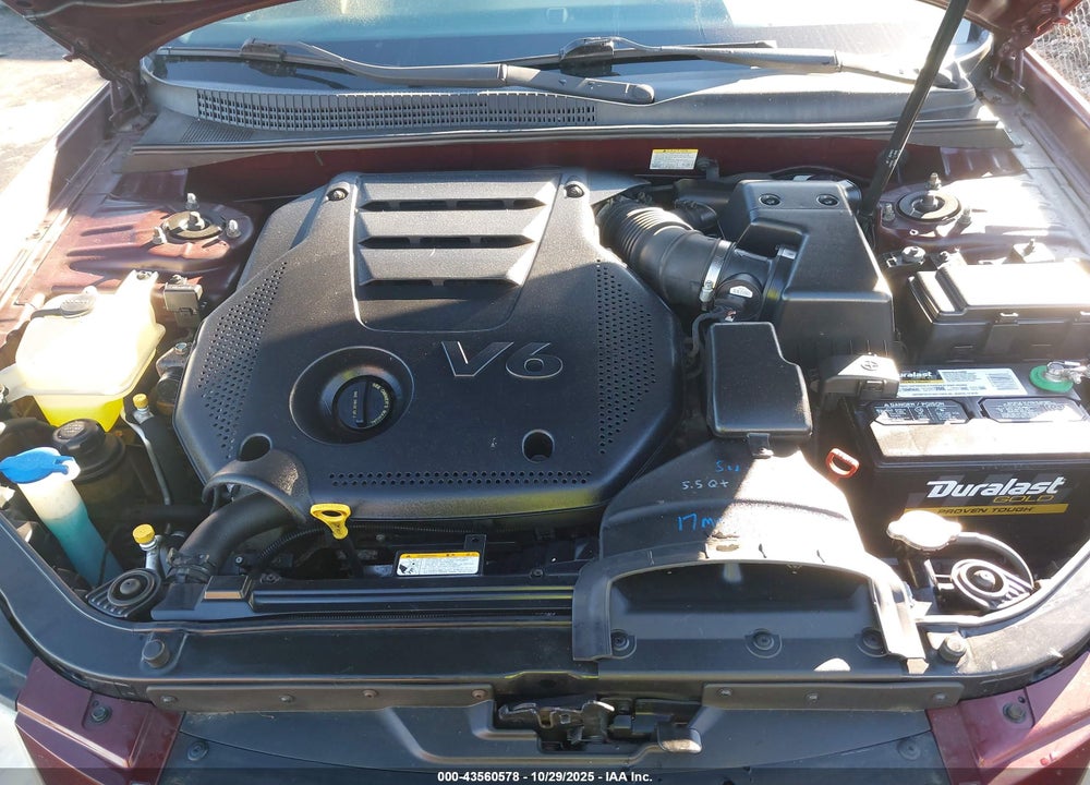 2010 HYUNDAI SONATA LIMITED V6 VIN: 5NPEU4AF6AH607657