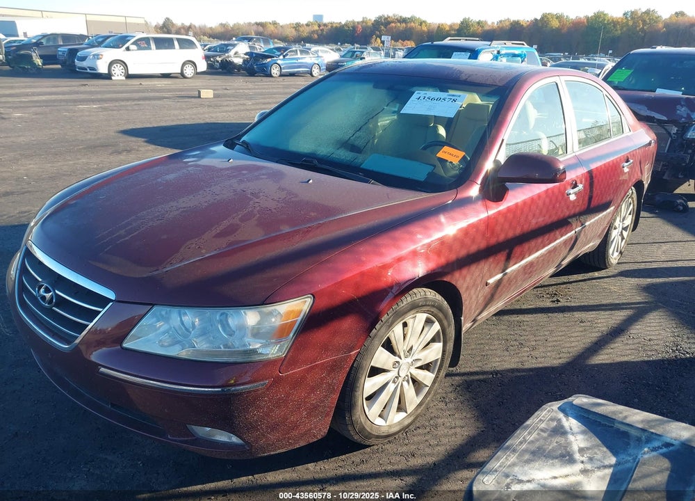 2010 HYUNDAI SONATA LIMITED V6 VIN: 5NPEU4AF6AH607657
