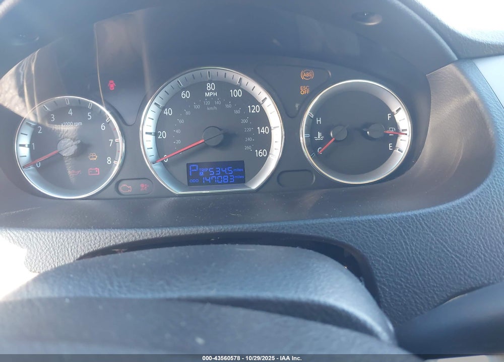 2010 HYUNDAI SONATA LIMITED V6 VIN: 5NPEU4AF6AH607657