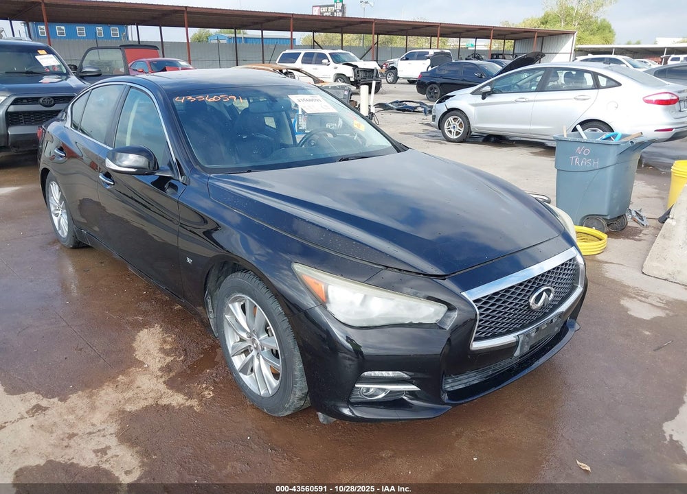 2014 INFINITI Q50 PREMIUM/SPORT VIN: JN1BV7APXEM677302