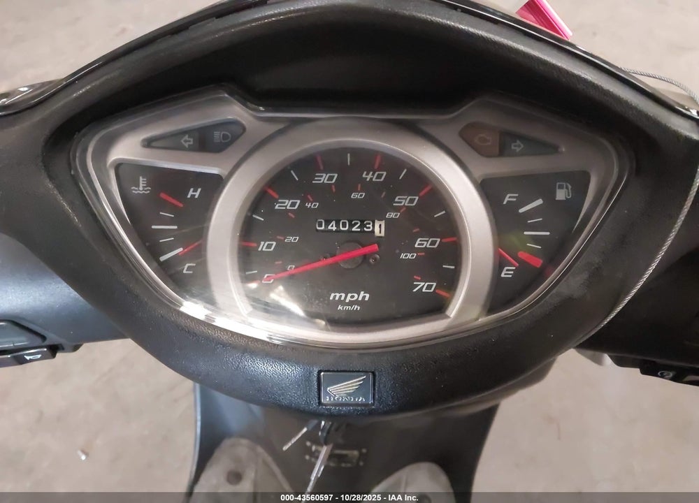 2010 HONDA NHX110 VIN: LWBJF1909A1006263