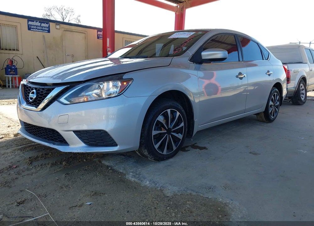 2017 NISSAN SENTRA SV VIN: 3N1AB7AP1HY344962