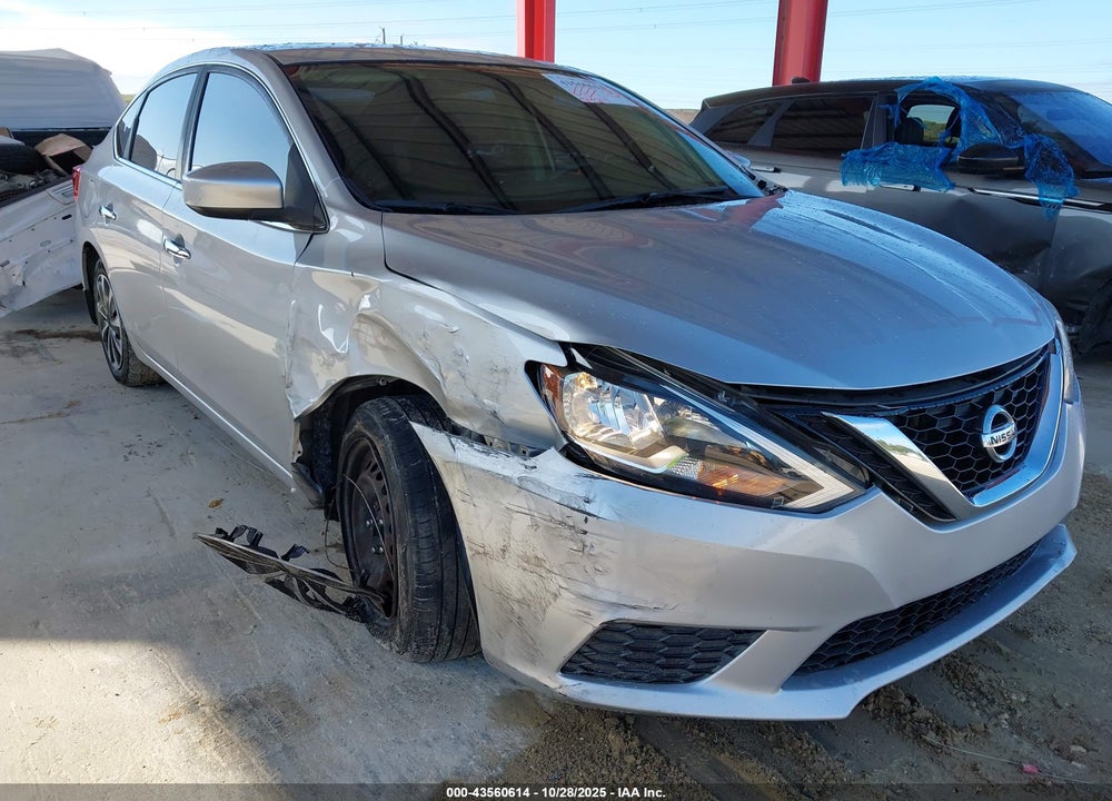 2017 NISSAN SENTRA SV VIN: 3N1AB7AP1HY344962