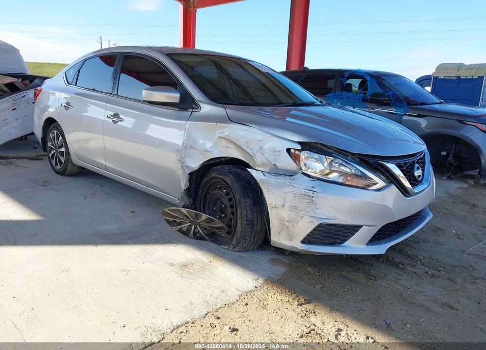 2017 NISSAN SENTRA SV VIN: 3N1AB7AP1HY344962