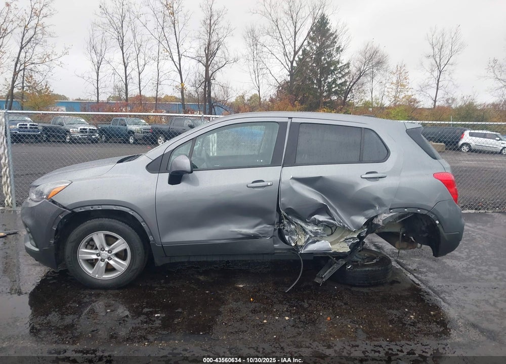 2020 CHEVROLET TRAX FWD LS VIN: 3GNCJKSB4LL277351