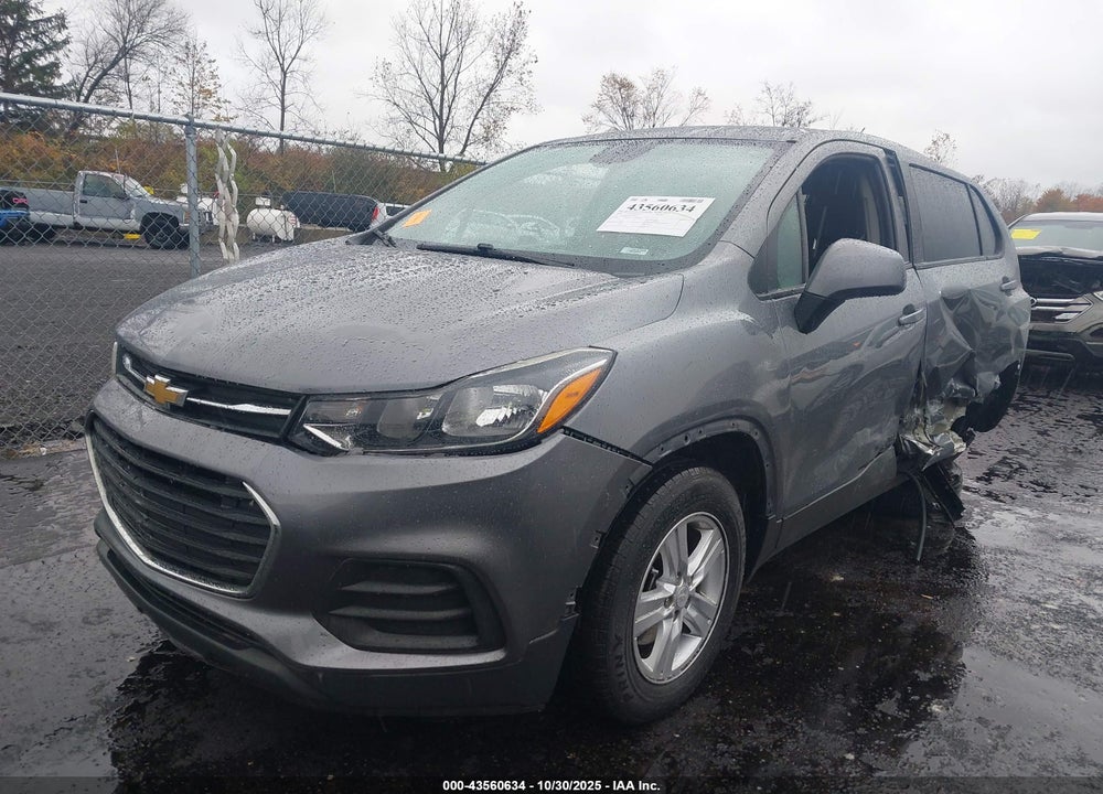 2020 CHEVROLET TRAX FWD LS VIN: 3GNCJKSB4LL277351