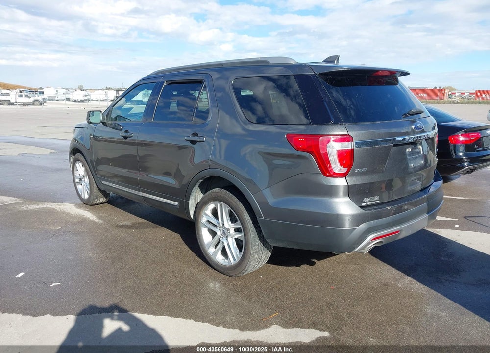 2017 FORD EXPLORER XLT VIN: 1FM5K8D80HGB69352