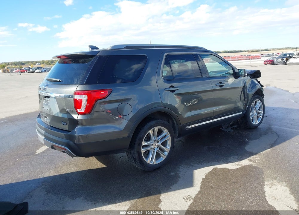 2017 FORD EXPLORER XLT VIN: 1FM5K8D80HGB69352