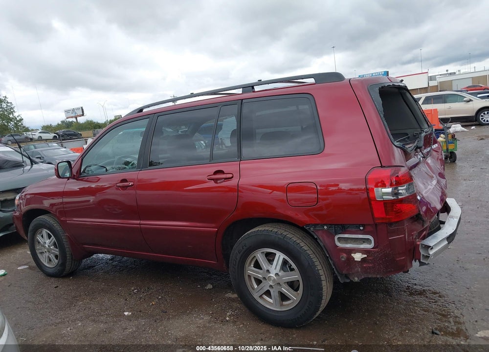 2006 TOYOTA HIGHLANDER V6 VIN: JTEGP21A960116184