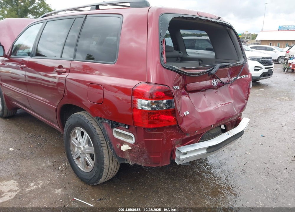 2006 TOYOTA HIGHLANDER V6 VIN: JTEGP21A960116184