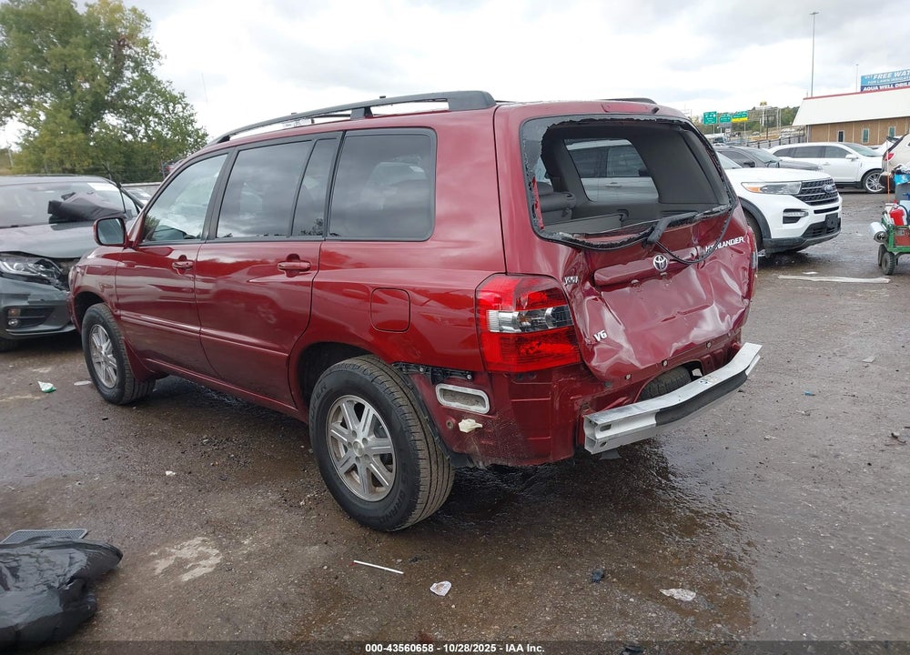 2006 TOYOTA HIGHLANDER V6 VIN: JTEGP21A960116184