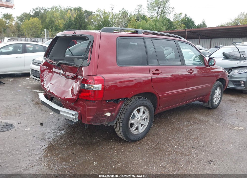 2006 TOYOTA HIGHLANDER V6 VIN: JTEGP21A960116184