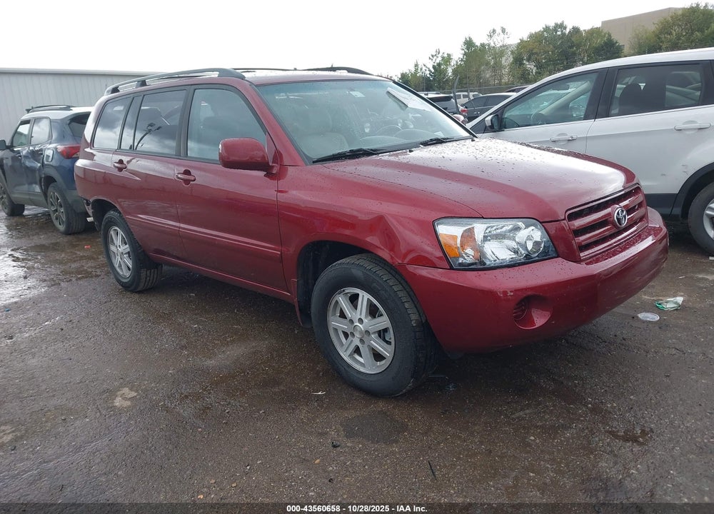 2006 TOYOTA HIGHLANDER V6 VIN: JTEGP21A960116184