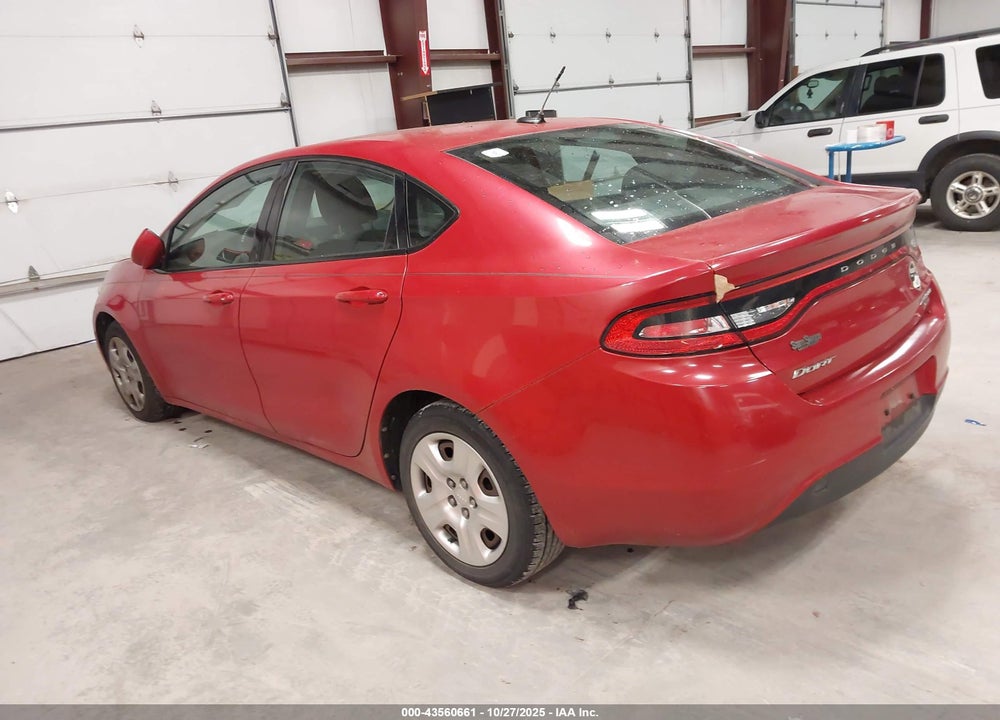 2013 DODGE DART AERO VIN: 1C3CDFAH0DD199434