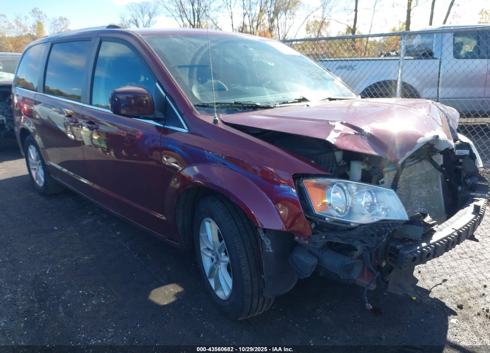 2018 DODGE GRAND CARAVAN SXT VIN: 2C4RDGCG2JR266978