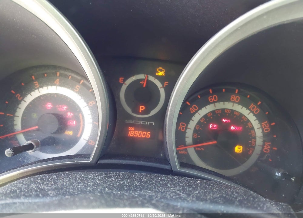 2012 SCION TC VIN: JTKJF5C74C3041557