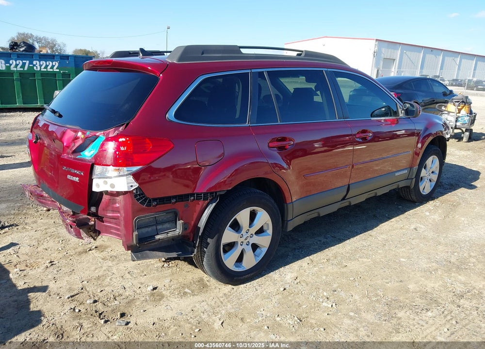 2012 SUBARU OUTBACK 2.5I LIMITED VIN: 4S4BRBKC5C3204227