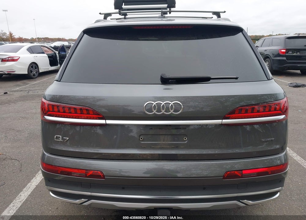2022 AUDI Q7 PREMIUM PLUS 45 TFSI QUATTRO TIPTRONIC VIN: WA1LJBF76ND007930