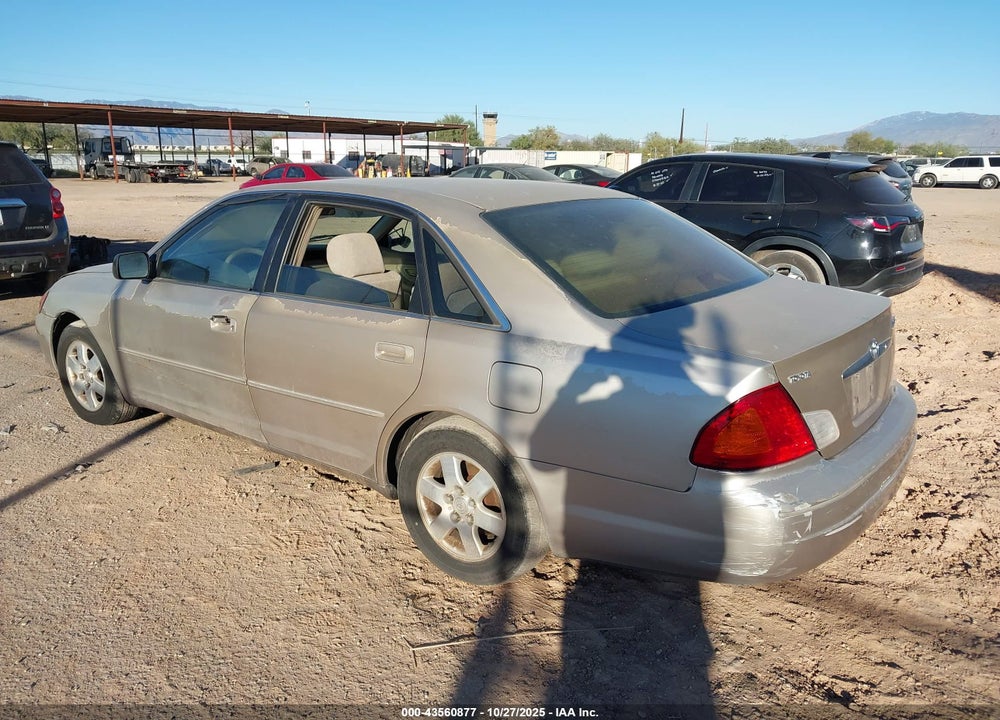 2001 TOYOTA AVALON XL VIN: 4T1BF28B81U193190