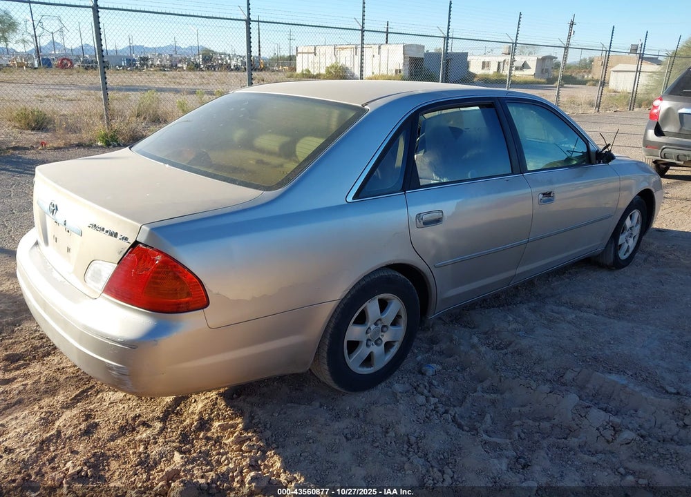 2001 TOYOTA AVALON XL VIN: 4T1BF28B81U193190