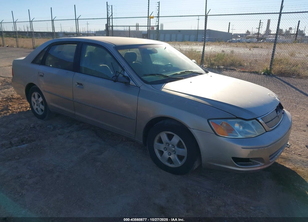 2001 TOYOTA AVALON XL VIN: 4T1BF28B81U193190