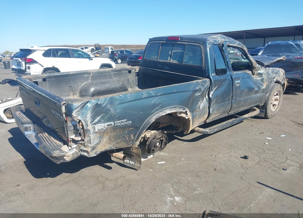 1998 TOYOTA TACOMA BASE V6 VIN: 4TAWN72N4WZ170083