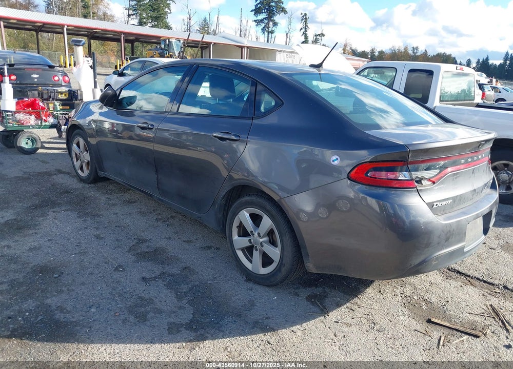 2015 DODGE DART SXT VIN: 1C3CDFBB9FD306848
