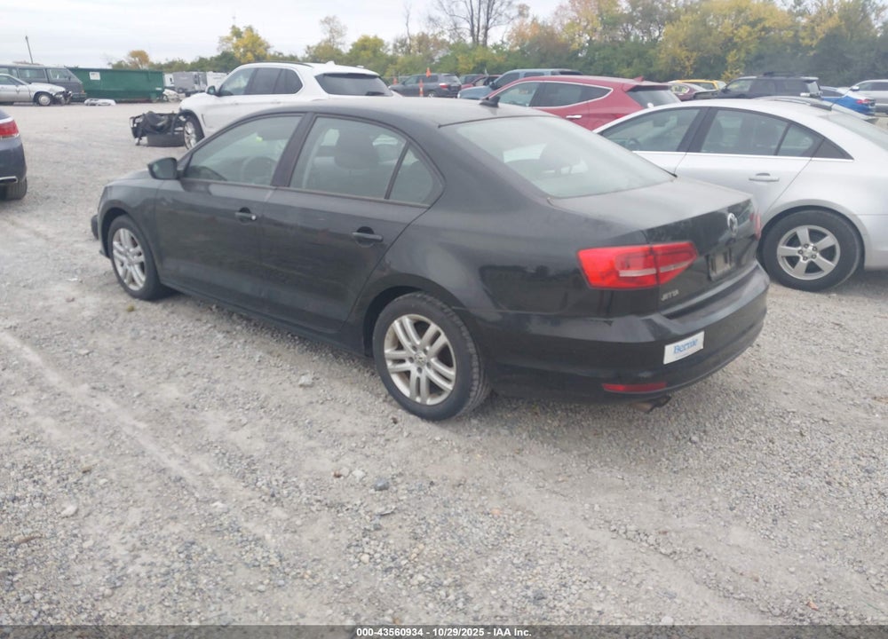 2015 VOLKSWAGEN JETTA 2.0L S VIN: 3VW2K7AJ9FM232845