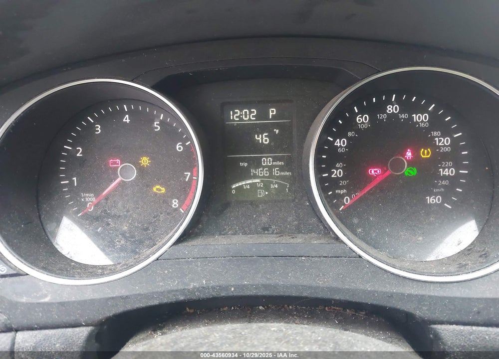 2015 VOLKSWAGEN JETTA 2.0L S VIN: 3VW2K7AJ9FM232845