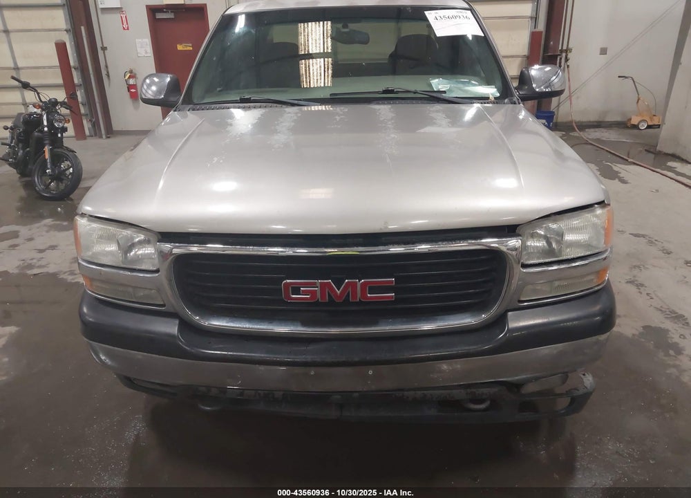 2000 GMC SIERRA 1500 SLE VIN: 2GTEC19T3Y1302186