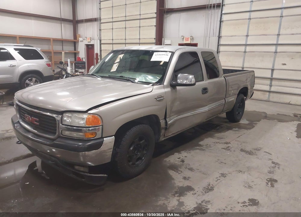 2000 GMC SIERRA 1500 SLE VIN: 2GTEC19T3Y1302186