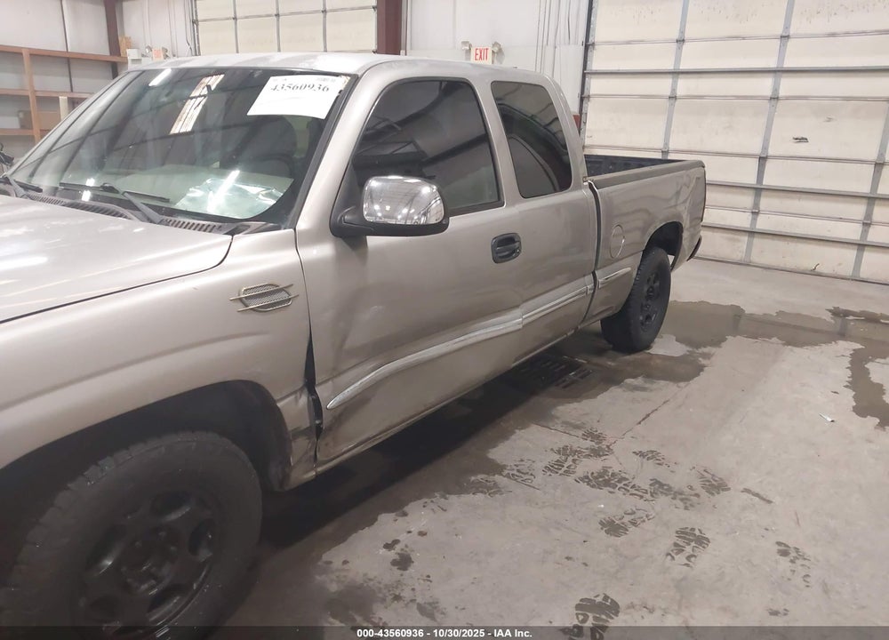 2000 GMC SIERRA 1500 SLE VIN: 2GTEC19T3Y1302186