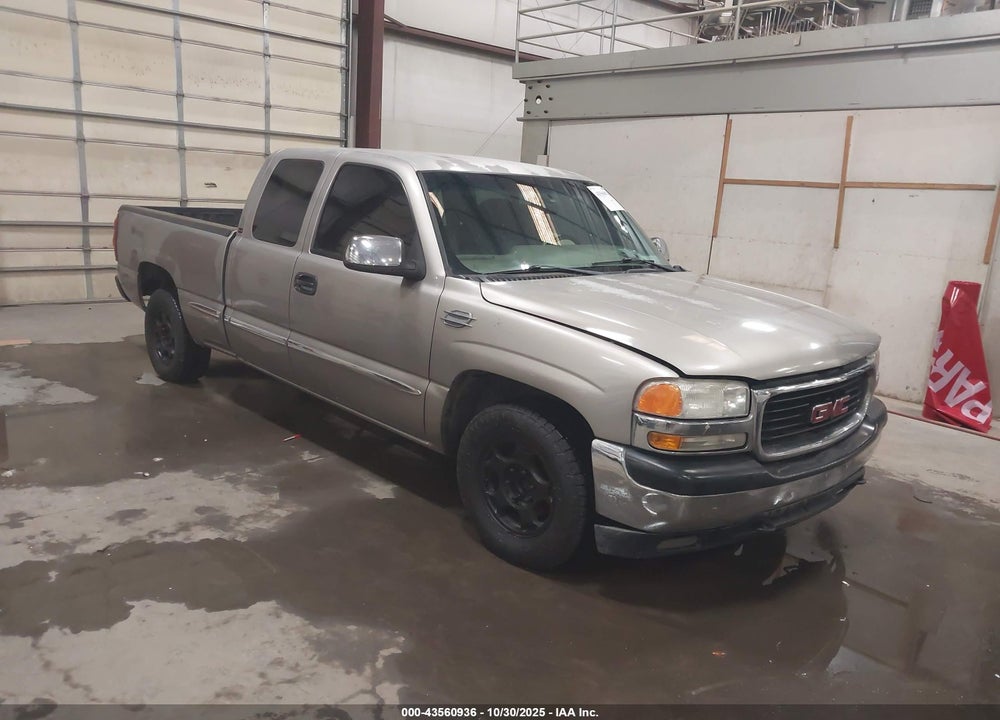2000 GMC SIERRA 1500 SLE VIN: 2GTEC19T3Y1302186