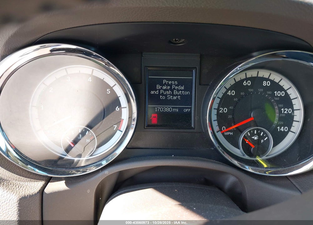 2012 DODGE DURANGO CREW VIN: 1C4RDJDG2CC358647