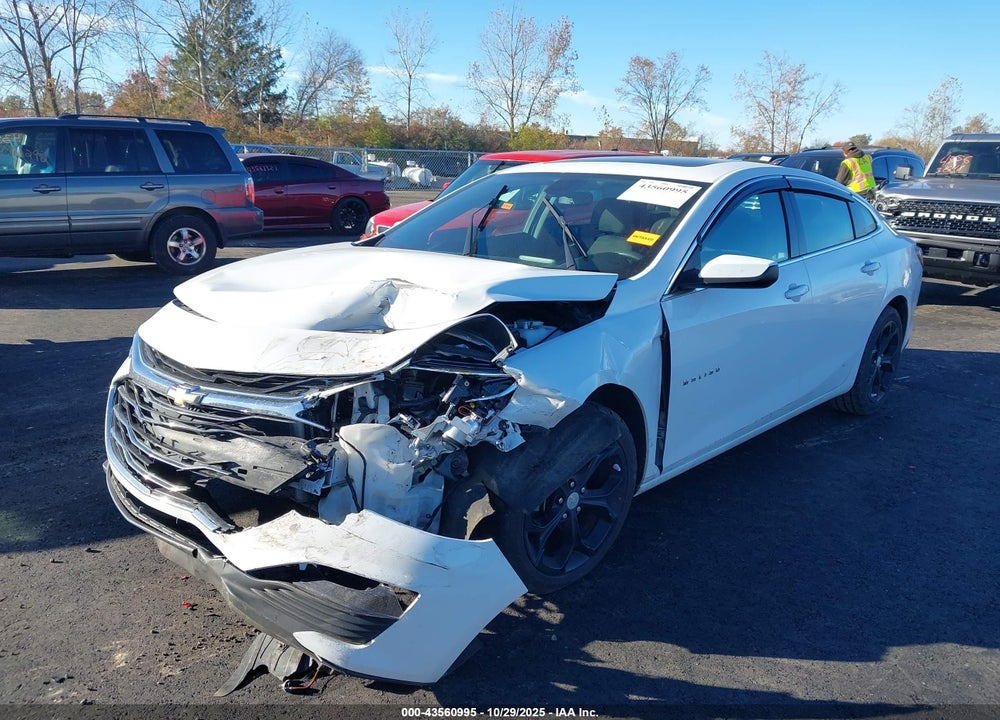 2020 CHEVROLET MALIBU FWD LT VIN: 1G1ZD5ST3LF101432