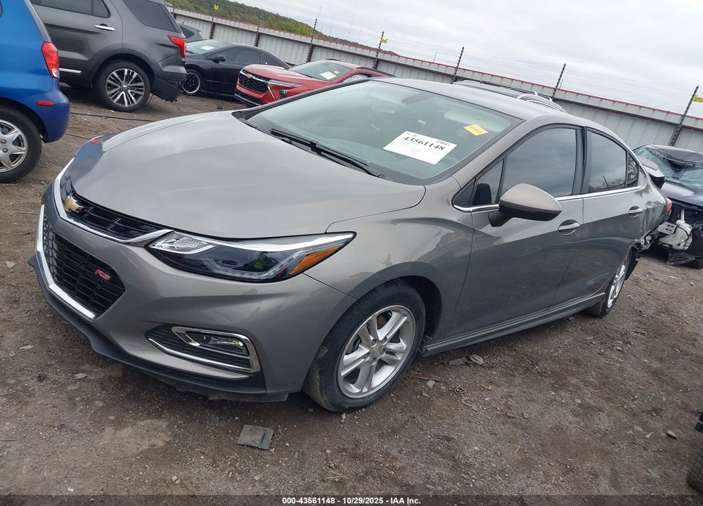 2018 CHEVROLET CRUZE LT AUTO VIN: 1G1BE5SMXJ7163487