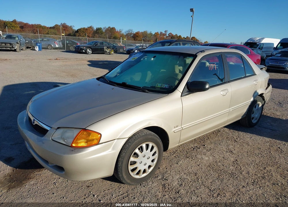 2000 MAZDA PROTEGE DX/LX VIN: JM1BJ2229Y0267262